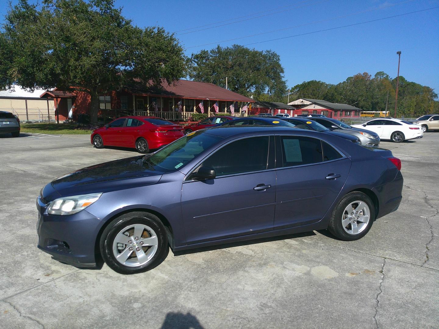 2015 BLUE CHEVROLET MALIBU LS (1G11B5SL6FF) , located at 10405 Abercorn Street, Savannah, GA, 31419, (912) 921-8965, 31.988262, -81.131760 - Photo#1